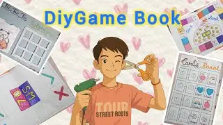 Diy Game 🎮🎯 book #part 1#art #craft #subscribe #diy #Unique_craft_5