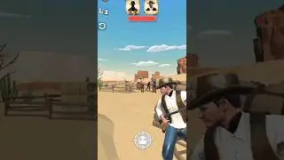 wild west cowboy 1 vs 5 with boss defeated #wildgaming #wildwest #cowboys #music #calmdown #musica