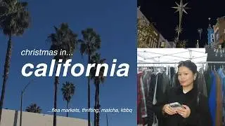 Рождество в Калифорнии ✿ Покупки в секонд-хенде, блошиный рынок Silver Lake, матча и корейское ба...