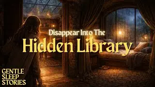 Relaxing Bedtime Stories 📚 The Hidden Library | Cozy ASMR