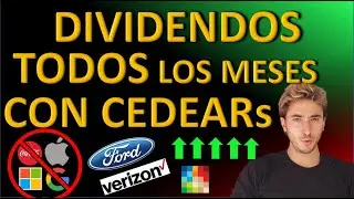 SUELDO PASIVO con DIVIDENDOS en ARGENTINA #cedears #dividendos