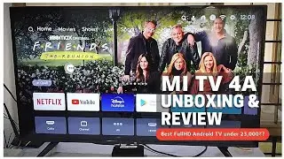 MI TV 4A 40 inch FullHD Android TV Unboxing & Hands On Review Malayalam |Creative Thinking #mitv #mi