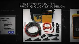 Fluke 1744 Three Phase Power Quality Logger Analyzer 10.24 k