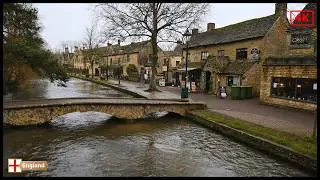 Morning Magic in Bourton-on-the-Water:  A Christmas Walk in the Cotswolds