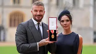 What King Charles and Sir David Beckham Talked About at Windsor | Victoria&rsquo;s Special Suit