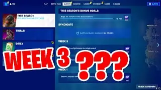Where is Week 3 Quests ? Fortnite