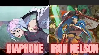 Guilty Gear Strive Diaphone Lucy VS Iron Nelson Anji High Level Gameplay