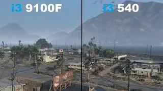 i3 9100F vs i3 540