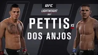 EA Sports UFC 2 - Anthony Pettis vs Rafael dos Anjos | Gameplay (HD) [1080p60FPS]