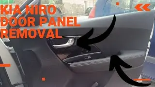 Kia Niro door panel removal applicable for Hyundai Ioniq