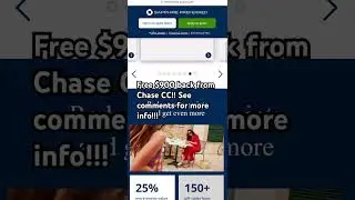 Free $900 back with Chase Preferred credit card!!! 