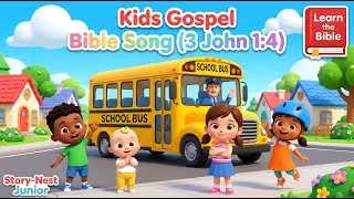 Kids Gospel Bible Song | 3 John 1:4 Animated Gospel Song for Children (Fun Worship Sing-Along)
