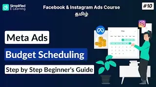 Meta Ads Budget Scheduling in Tamil | Facebook & Instagram Ads Tamil | #10