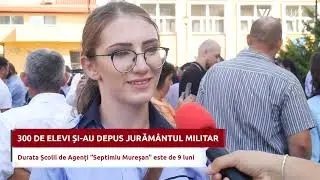 Ceremonia de depunere a jurământului militar