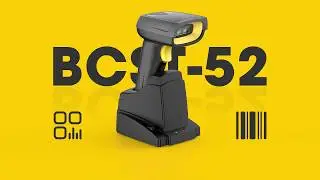 Inateck Wireless Bluetooth Barcode Scanner BCST-52, reads 1D and 2D codes