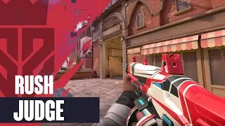 Rush Judge Skin Showcase [4K] - Valorant Rush Skins