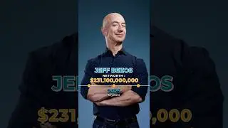 Jeff Bezos Networth 😱 #jeffbezos #networth #saham #amazon #investasi #pasarmodal #ecommerce #ihsg
