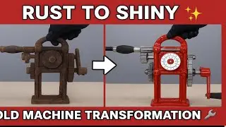 &ldquo;Rust to Shiny Transformation 🔧 | পুরানো মেশিনের অসাধারণ রূপান্তর ✨&rdquo;