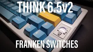 Think 6.5v2 - 8008 Ink Housing + Durock POM Stems Sound Test | DEEP THOCKS!