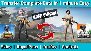 How To Transfer Your Data From PUBG Global To BGMI Battlegrounds Mobile India