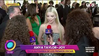 Anya Taylor Joy Speaks in Perfect Spanish During Interview