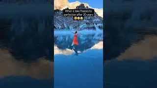 🤯 OMG&hellip; Look what just happened! #iceskating #wildice