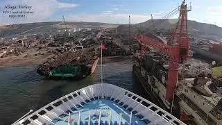 Beaching of M/S Carnival Ecstasy (1991-2022)