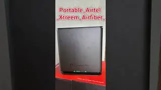 airtel Xstream AirFiber Speed Test/Portable Airtel Xstream AirFiber Unboxing#airfiber#airtel5g