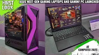 ASUS TUF Gaming T500 Gaming Laptops & Pre-Built TUF Gaming A14 PC Launched At Computex 2025