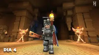 EXPLORANDO ZONA 2 E MELHORANDO ITENS NO HYTALE!