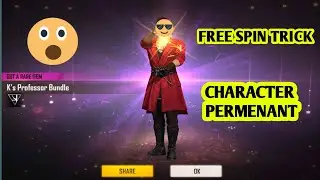K character 1 spin trick | Best than Alok