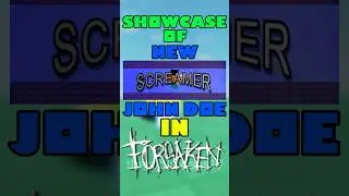 Showcase Of New Screamer John Doe Animations In Forsaken!!! #forsaken #roblox #viral #shorts #fyp
