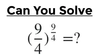 A Nice Math Exponent Simplification. #viral #subscribe #maths