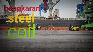 proses bongkaran prime hr steel alloy coil.
