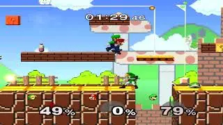 Super Smash Bros Melee (GCN) Event 31 - Mario Bros Madness