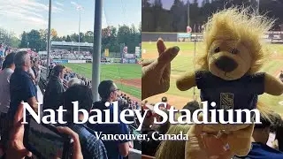 캐나다 밴쿠버 냇 베일리 스타디움 (Nat Bailey Stadium) 에서 야구보기 🇨🇦