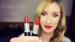 POR&Oacute;WNANIE ✰ MAC Ruby Woo vs Russian Red