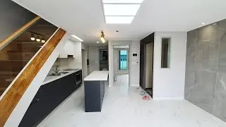양쪽으로 테라스가 있는 서초동 신축 복층아파트 Seocho-dong new duplex apartment with terraces on both sides (KOREA)