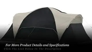 Coleman Montana 8-Person Tent, Black