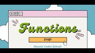Les Fonctions - تعلم لغة PHP