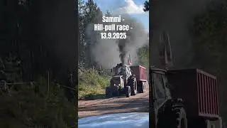 Sammi - Hill-pull race - 13.9.2025 #tractorpulling #samminm&auml;kivetokisat