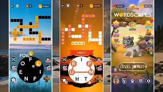 Wordscapes MASTER Levels 117793 to 117840 | Three 16 Levels Side by Side | Weekend Tournament