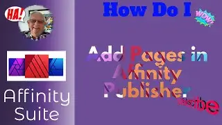 How Do I   Add Pages To Affinity Publisher