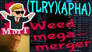 TLRY Stock and APHA Stock, the Tilray Aphria wallstreetbets weed mega merger.
