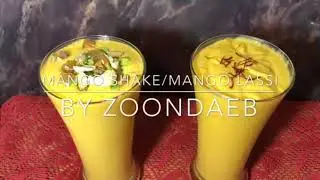 Mango Shake and Mango Lassi Recipe || Ramadhan Special || in #urdu by ZoonDaeb Urdu