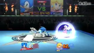 SSB4: Peach got so Salty, she ragequit