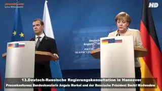 13 Deutsch-Russische Regierungskonsultation PK- Teil 3-3
