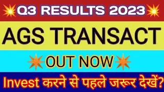 AGS Transact Q3 Results | AGS Transact Result | AGS Transact Share News | AGS Transact Technologies