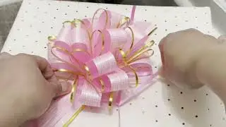Pull Flower Ribbon Tutorial | Flower Ribbon Hack | By Iamrhosz Vlog