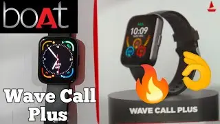 Boat Wave Call plus Bluetooth Calling Smart Watch Unboxing And Review 🔥🔥🔥